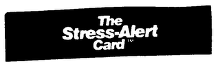 THE STRESS-ALERT CARD logo