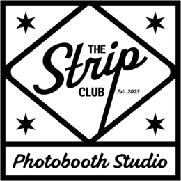 THE STRIP CLUB EST. 2025 PHOTOBOOTH STUDIO logo