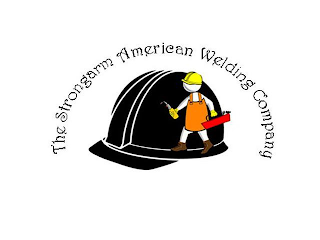 THE STRONGARM AMERICAN WELDING COMPANY logo