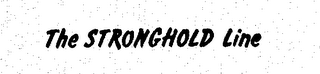 THE STRONGHOLD LINE logo