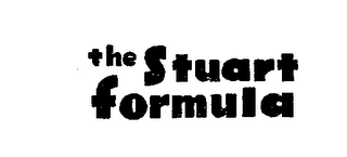 THE STUART FORMULA logo