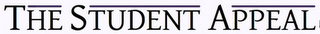 THE STUDENT APPEAL logo