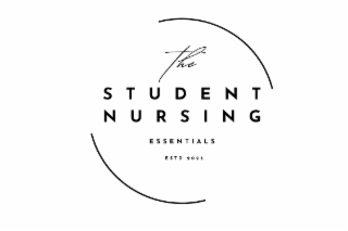 THE STUDENT NURSING ESSENTIALS ESTD 2025 logo