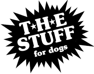 THE STUFF FOR DOGS logo