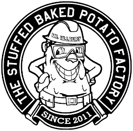 THE STUFFED BAKED POTATO FACTORY SINCE 2011 MR. HILLBURY logo