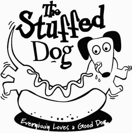 THE STUFFED DOG EVERYBODY LOVES A GOOD DOG logo