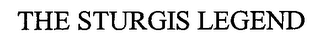 THE STURGIS LEGEND logo