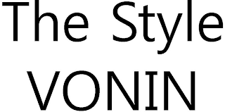 THE STYLE VONIN logo