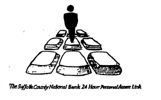 THE SUFFOLK COUNTY NATIONAL BANK 24 HOUR PERSONAL ACCESS LINK logo