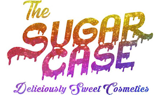 THE SUGAR CASE DELICIOUSLY SWEET COSMETICS logo