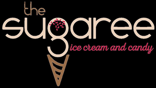 THE SUGAREE ICE CREAM AND CANDY logo