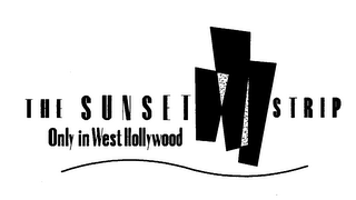 THE SUNSET STRIP ONLY IN WEST HOLLYWOOD logo