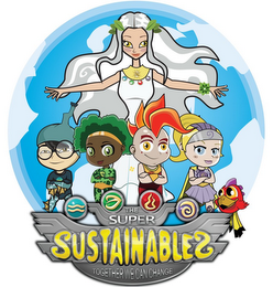 THE SUPER SUSTAINABLES TOGETHER WE CAN CHANGE logo