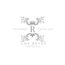 THE SUPERB R COFFEE CUP LOS REYES COFFEE CO. logo