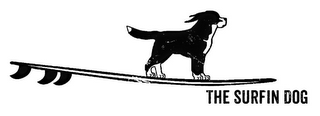 THE SURFIN DOG logo