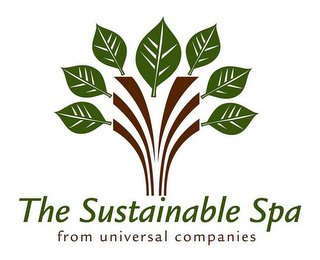 THE SUSTAINABLE SPA FROM UNIVERSAL COMPANIES logo