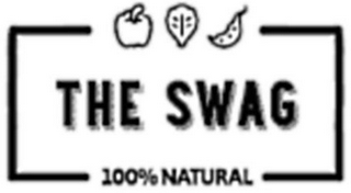 THE SWAG 100% NATURAL logo