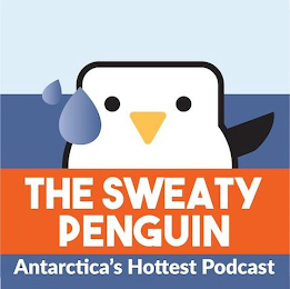THE SWEATY PENGUIN ANTARCTICA'S HOTTEST PODCAST logo