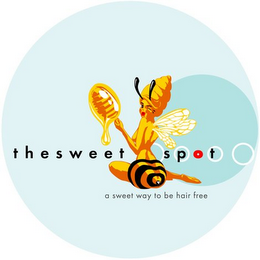 THE SWEET SPOT A SWEET WAY TO BE HAIR FREE logo