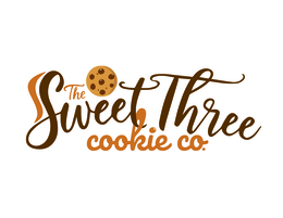 THE SWEET THREE COOKIE CO. logo