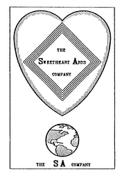 THE SWEETHEART ARTS COMPANY THE SA COMPANY logo