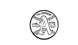 THE SWINGIN' A'S logo
