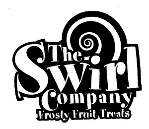 THE SWIRL COMPANY FROSTY FRUIT TREATS logo