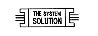 THE SYSTEM SOLUTION logo