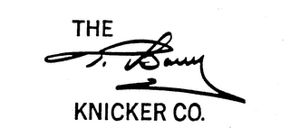 THE T. BARRY KNICKER CO. logo