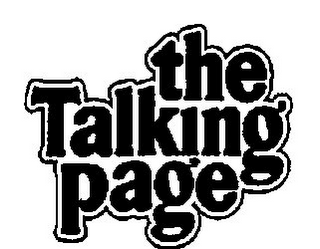 THE TALKING PAGE logo