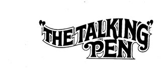 "THE TALKING PEN" logo