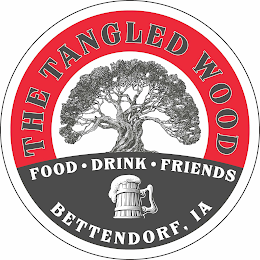 THE TANGLED WOOD FOOD · DRINK ·  FRIENDS BETTENDORF, IA logo
