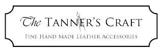 THE TANNER'S CRAFT FINE HAND MADE LEATHER ACCESSORIES logo