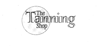 THE TANNING SHOP logo