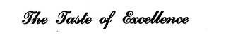 THE TASTE OF EXCELLENCE logo