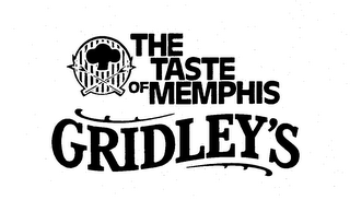 THE TASTE OF MEMPHIS GRIDLEY'S logo