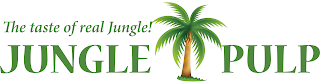 THE TASTE OF REAL JUNGLE! JUNGLE PULP logo