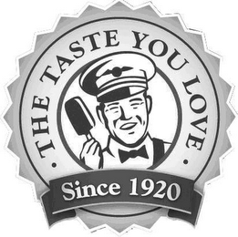 THE TASTE YOU LOVE SINCE 1920 logo