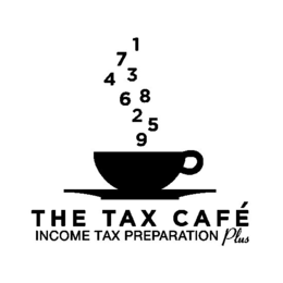 THE TAX CAFÉ INCOME TAX PREPARATION PLUS logo