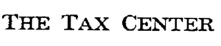 THE TAX CENTER logo