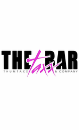 THE TAXX BAR THUMTAXX & COMPANY logo