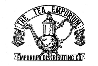 THE TEA EMPORIUM EMPORIUM DISTRIBUTING CO. logo