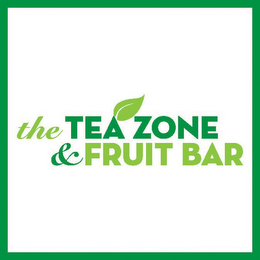THE TEA ZONE & FRUIT BAR logo