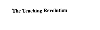 THE TEACHING REVOLUTION logo