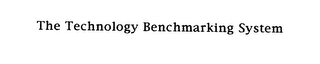 THE TECHNOLOGY BENCHMARKING SYSTEM logo