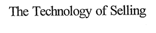 THE TECHNOLOGY OF SELLING logo