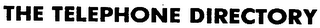 THE TELEPHONE DIRECTORY logo