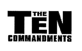 THE TEN COMMANDMENTS logo