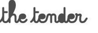 THE TENDER logo