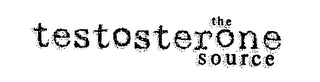 THE TESTOSTERONE SOURCE logo